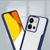 Vivo Y35 Kılıf Zore Parfe Kapak-Koyu Yeşil