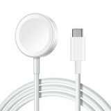 Beyaz Apple Watch Type-C Şarj Kablosu-Zore