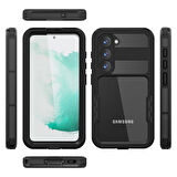 Galaxy S23 Plus Uyumlu 1-1 Su Geçirmez Uyumlu-Siyah