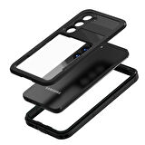 Galaxy S23 Plus Uyumlu 1-1 Su Geçirmez Uyumlu-Siyah