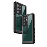 Galaxy S23 Ultra Uyumlu 1-1 Su Geçirmez Uyumlu-Siyah