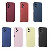 Xiaomi Redmi Note 12 5G Kılıf Zore Premier Silikon Kapak-Siyah