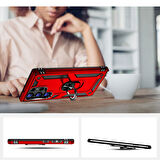 Galaxy S23 Ultra Uyumlu Zore Vega Kılıf-Kırmızı