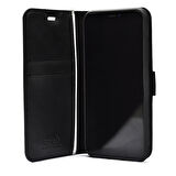 Galaxy S23 Uyumlu Zore Kar Deluxe Kapaklı Uyumlu-Gold