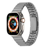 Watch 40mm Uyumlu KRD-82 Metal Zore Kordon-Gümüş