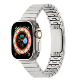 Watch 7 41mm Uyumlu KRD-82 Metal Zore Kordon-Gümüş