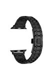 Apple Watch 42mm Uyumlu Krd-83 Metal Kordon Rose Gold