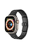 Apple Watch 42mm Uyumlu Krd-83 Metal Kordon Rose Gold
