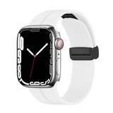 Watch 44mm Uyumlu KRD-84 Uyumlu Zore Kordon-Beyaz