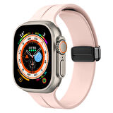 Watch Ultra 49mm Uyumlu KRD-84 Uyumlu Zore Kordon-Pembe