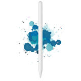 ​İNC Pencil 11 Palm-Rejection Magnetik Şarj ve Eğim Özellikli Dokunmatik Çizim Kalemi-Beyaz