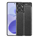 Xiaomi Redmi Note 12 4G Orijinal Deri Görünümlü Dikiş Desenli Sağlam Niss Kılıf