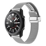 Xiaomi Amazfit Pace Uyumlu KRD-85 22mm Metal Zore Kordon-Siyah
