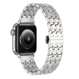 Watch 38mm Uyumlu KRD-86 Metal Zore Kordon-Gümüş