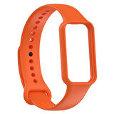 Xiaomi Redmi Smart Band 2 Uyumlu KRD-87 Uyumlu Zore Kordon-Turuncu