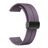 Gear S2 KRD-84 20mm Uyumlu Zore Kordon-Mor