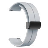 Xiaomi Amazfit Pace KRD-84 22mm Uyumlu Zore Kordon-Gri