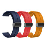 Gear S2 KRD-84 20mm Uyumlu Zore Kordon-Mavi