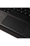 İpad 10.9 2022 (10.NESİL) Uyumlu Border Keyboard Bluetooh Bağlantılı Klavyeli Tablet Kılıfı