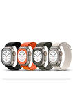 Apple Watch 38mm Uyumlu Krd-74 Hasır Kordon Siyah