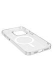 Apple iPhone 15 Plus Kamera Çıkıntılı Şeffaf Magsafe Şarj Destekli Sert Kristal Porto Kılıf