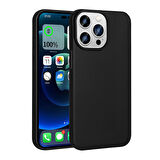 iPhone 15 Pro Uyumlu Zore Premier Silikon Kılıf-Siyah