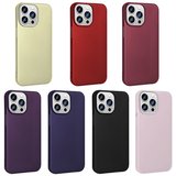 iPhone 15 Pro Max Uyumlu Zore Premier Silikon Kılıf-Rose Gold
