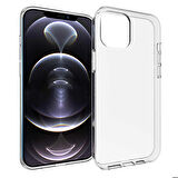 iPhone 15 Pro Max Uyumlu Zore Süper Silikon Kapak-Renksiz