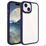 iPhone 15 Plus Kılıf Krom Kapak