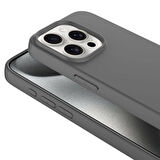 iPhone 15 Pro Uyumlu Zore LSR Lansman Kılıf-Siyah