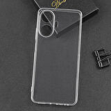 Realme C55 Kılıf Zore Süper Silikon Kapak-Renksiz