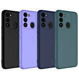 Tecno Spark 8C Kılıf Zore Mara Lansman Kapak-Lacivert