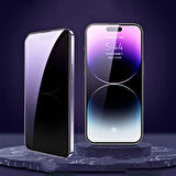 iPhone 15 Pro Uyumlu Zore Kor Privacy Cam Ekran Koruyucu