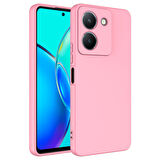 Vivo Y36 4G Kılıf Zore Mara Lansman Kapak-Pembe