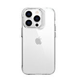 iPhone 14 Pro Uyumlu Zore Şeffaf Ultra İnce AirBag Tasarımlı Okka Kılıf-Renksiz