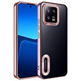 Xiaomi Mi 13 Kılıf Kamera Korumalı Logo Gösteren Omega Kılıf