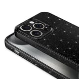 iPhone 15 Pro Max Uyumlu Kamera Korumalı Simli Lüks Zore Koton Kılıf-Gri