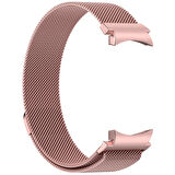 Galaxy Watch 6 Classic 43mm Uyumlu KRD-01 Metal Zore Kordon-Pembe