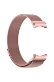 Galaxy Watch 6 40mm Uyumlu Krd-01 Metal Kordon Pembe