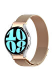 Galaxy Watch 6 40mm Uyumlu Krd-01 Metal Kordon Pembe