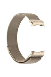 Galaxy Watch 6 Classic 47mm Uyumlu Krd-01 Metal Kordon-pale Gold