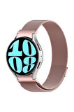 Galaxy Watch 6 Classic 47mm Uyumlu Krd-01 Metal Kordon-pale Gold