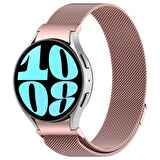 Galaxy Watch 6 Classic 47mm Uyumlu KRD-01 Metal Zore Kordon-Siyah