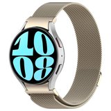 Galaxy Watch 6 44mm Uyumlu KRD-01 Metal Zore Kordon-Siyah