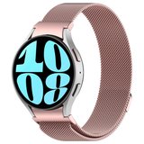 Galaxy Watch 6 44mm Uyumlu KRD-01 Metal Zore Kordon-Siyah