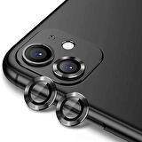 iPhone 12 Uyumlu Zore CL-12 Premium Safir Parmak İzi Bırakmayan Anti-RefCLOive Kamera CLO Kor