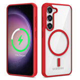 Galaxy S23 Kılıf Magsafe Wireless Şarj Özellikli Silikon Zore Ege Kılıf