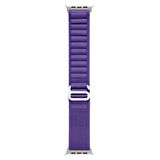 Watch 42mm Uyumlu KRD-74 Hasır Zore Kordon-Mor