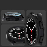 Galaxy Watch 6 Classic 43mm Sert PC Kasa ve Ekran Koruyucu Zore Watch Gard 29