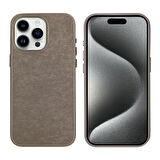 iPhone 15 Pro Max Uyumlu Zore Mikro Fiber Mimoza Kılıf-Siyah